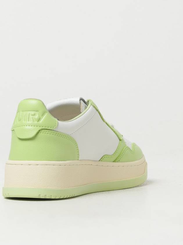 Women's Medalist Bi-Color Low-Top Sneakers Green - AUTRY - BALAAN 4