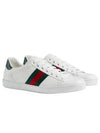 Ace Leather Sneakers White - GUCCI - BALAAN 2