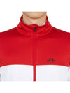 Banks mid layer zip-up jacket cherry white - J.LINDEBERG - BALAAN 8