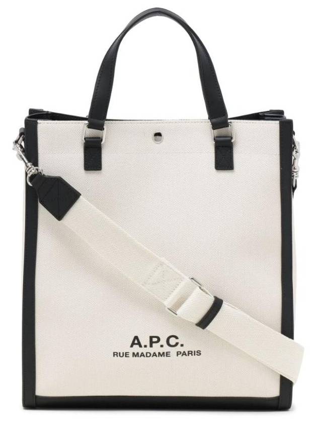 Camille 20 Tote Bag White - A.P.C. - BALAAN 1