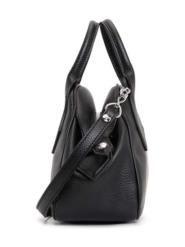 Yasmine Small Tote Bag Black - VIVIENNE WESTWOOD - BALAAN 3