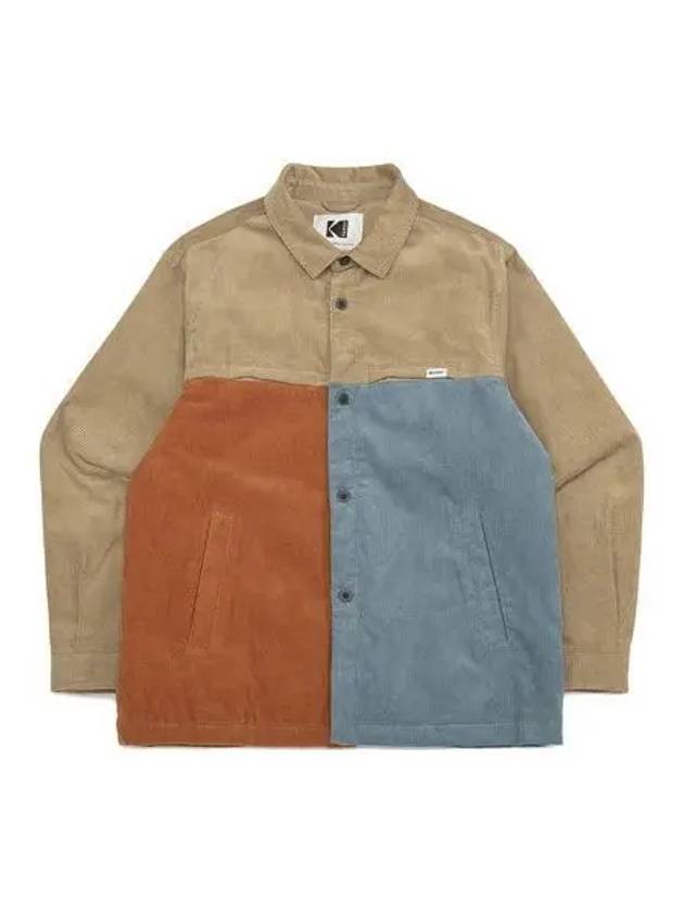 KODAK Brownie Color Corduroy Shirt BEIGE - KODO - BALAAN 1