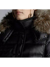 Moncoulaire 1C51601 53048 999 Women s HERMIFUR Black Fur Down Padding - MONCLER - BALAAN 4