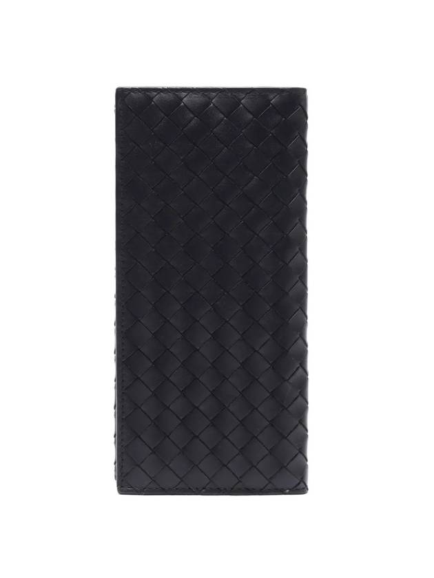 Intrecciato Continental Long Wallet Black - BOTTEGA VENETA - BALAAN 1