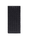 Intrecciato Continental Long Wallet Black - BOTTEGA VENETA - BALAAN 1