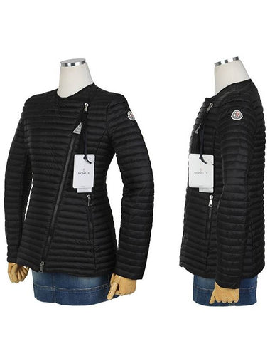 4634005 53048 999 AXINITE diagonal zipper jacket padding - MONCLER - BALAAN 1