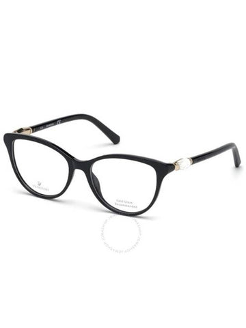 Swarovski Demo Round Ladies Eyeglasses SK5311-F 001 52 - SWAROVSKI - BALAAN 1