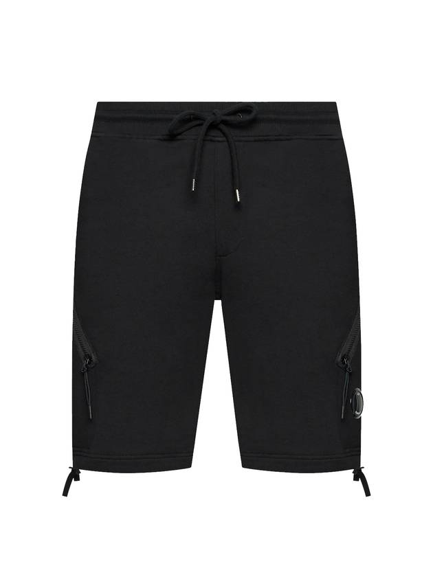 Lens Wappen Diagonal Shorts Navy - CP COMPANY - BALAAN 1