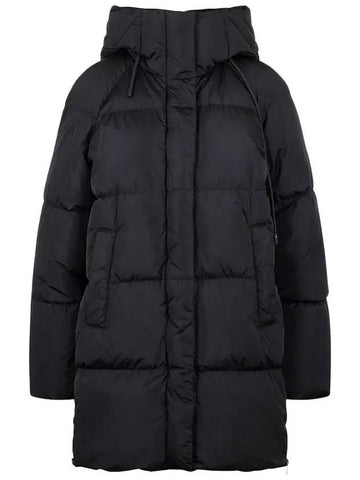 NEWBEMBO Hooded Padded Jacket Black 2425496042 004 - MAX MARA - BALAAN 1