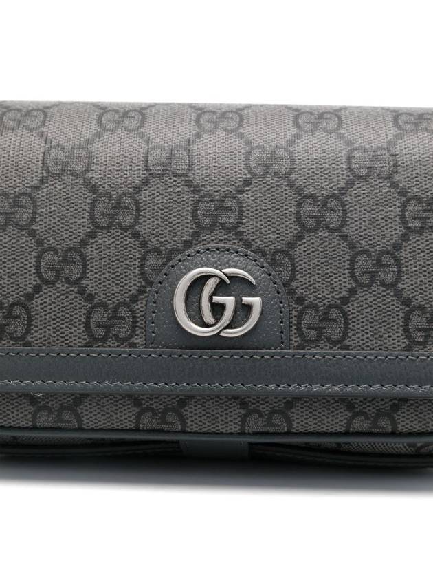 Ophidia Super Mini Shoulder Bag Grey - GUCCI - BALAAN 5