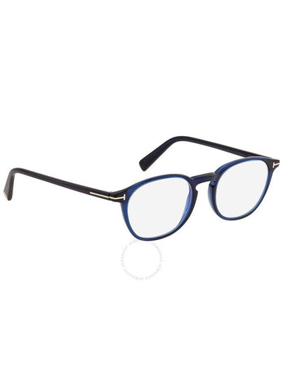 Tom Ford Blue Light Block Oval Unisex Eyeglasses FT5583-B 090 50 - TOM FORD - BALAAN 2