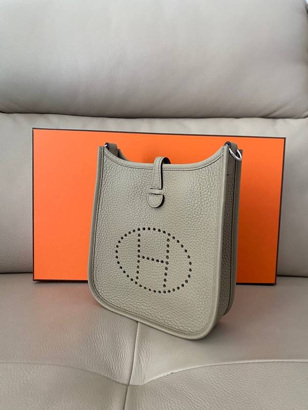 Bag Mini Evelyn 16 Beige Marfa H084554 - HERMES - BALAAN 3