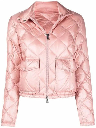 Binic Lightweight Short Padding Light Pink - MONCLER - BALAAN 2