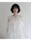 Airy Tulle Lace Dress for Layering WHITE Women s Long One Piece - RUBATI - BALAAN 6