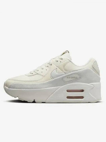 Air Max 90 LV8 SE Women s Sneakers Pale Ivory Photon Dust Barely Gray HQ3494 110 716256 - NIKE - BALAAN 1