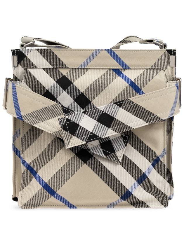 Trench Check Small Tote Bag Lichen - BURBERRY - BALAAN 4