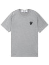 logo applique cotton T shirt AXT296051 - COMME DES GARCONS PLAY - BALAAN 4