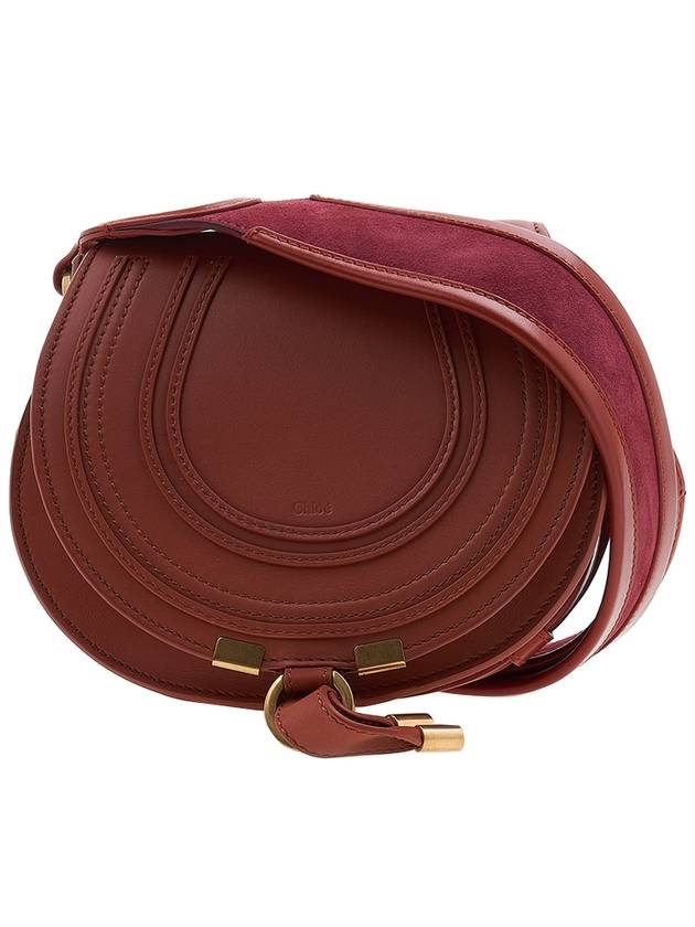 Marcie Small Saddle Cross Bag Brown - CHLOE - BALAAN 2