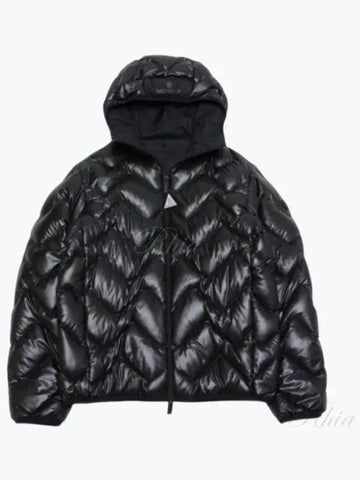 1A00057 595OK 999 LAVER Q Short Down Jacket - MONCLER - BALAAN 1