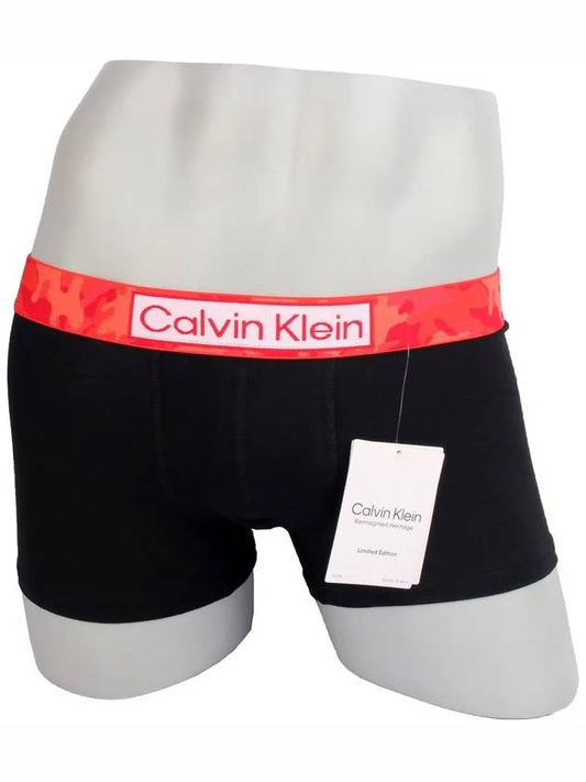 Underwear CK Panties Men's Underwear Draws NB3140 Milli Red - CALVIN KLEIN - BALAAN 1