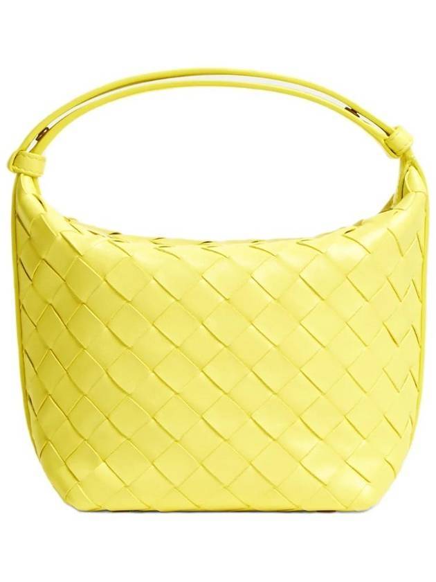 Candy Wallace Intrecciato Tote Bag Yellow - BOTTEGA VENETA - BALAAN 1