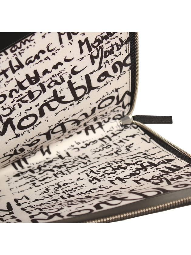 Sartorial Calligraphy Clutch Bag Black - MONTBLANC - BALAAN.