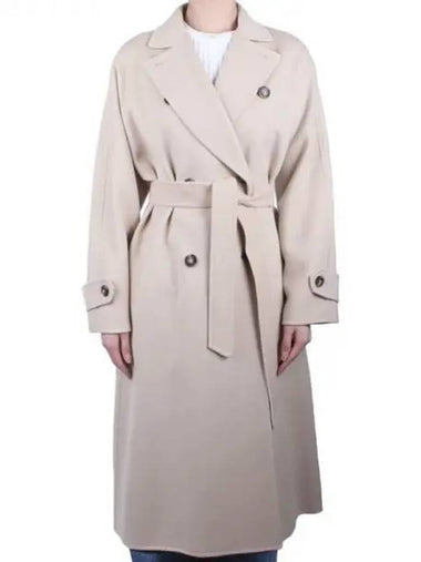 Weekend Women s Affeto Virgin Wool Coat Sand AFFETTO 031 271940 1120033 - MAX MARA - BALAAN 1