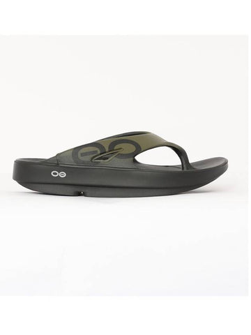 1001 TACTICAL GREEN Men s Sandals Flip flops - OOFOS - BALAAN 1