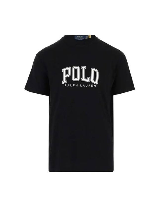 Logo Print Classic Cotton Short Sleeve T-shirt Black - POLO RALPH LAUREN - BALAAN 1