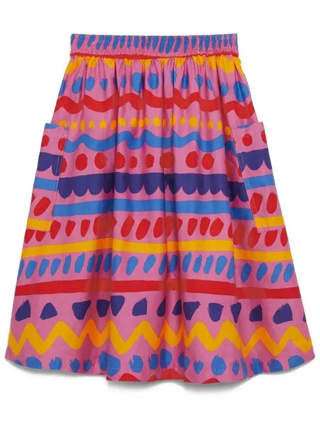 Kids Striped Skirt 8Q7AB0 Z0146 999MC - STELLA MCCARTNEY - BALAAN 3