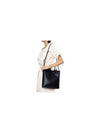 Giro Tote Bag Black - JIL SANDER - BALAAN 2