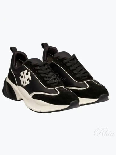 Good Luck Low Top Sneakers Black - TORY BURCH - BALAAN 2