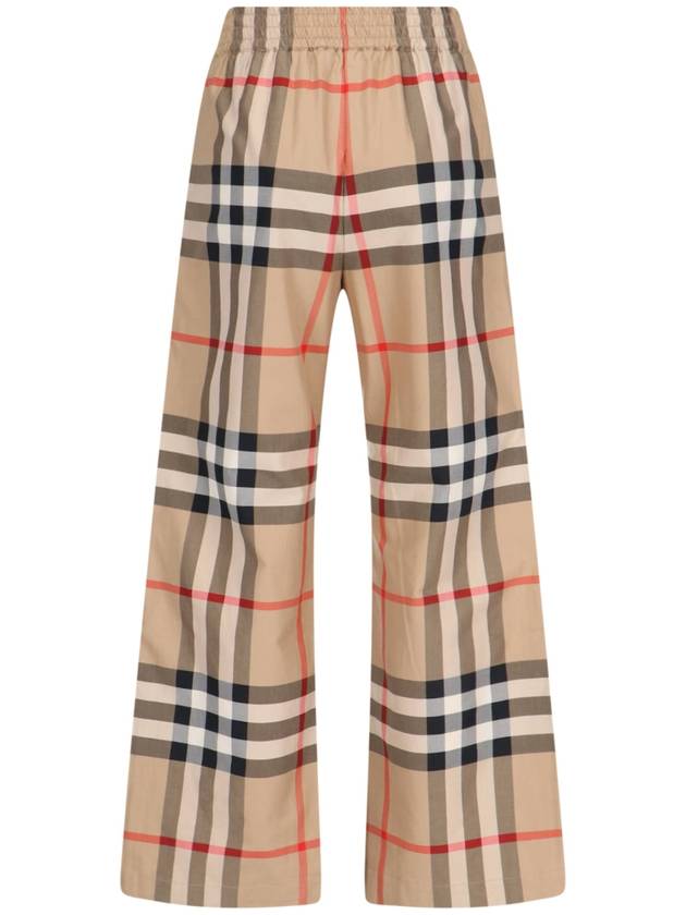 Burberry Trousers Beige - BURBERRY - BALAAN 2