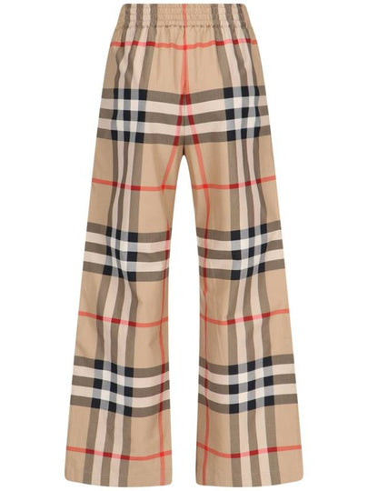 Burberry Trousers Beige - BURBERRY - BALAAN 2