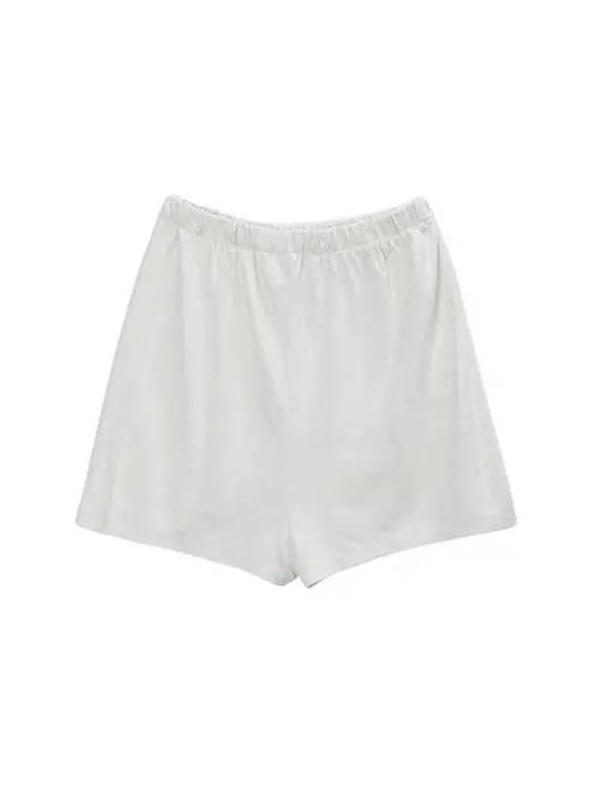 Women's DOMOND Shorts Undyed White SHDO WS 000 UD - BASERANGE - BALAAN 2