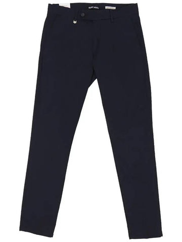 Slim fit navy spandex cotton pants PT169 - IKALOOOK - BALAAN 1