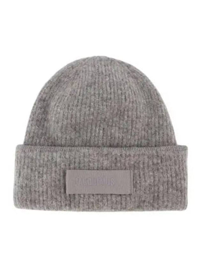 The Gros Grain Beanie Grey - JACQUEMUS - BALAAN 2