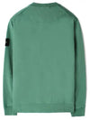 Compass Patch Cotton Sweatshirt Sage Green - STONE ISLAND - BALAAN 3