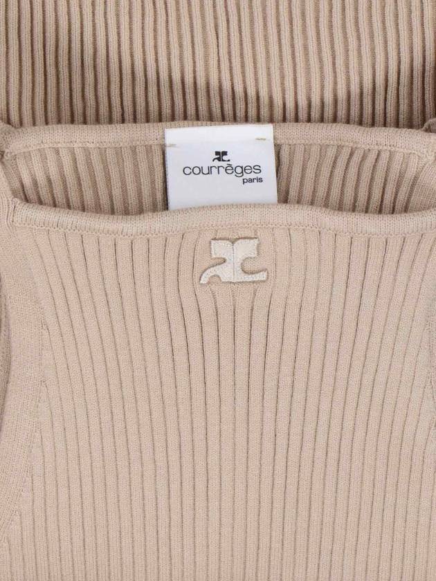 Courrèges Top Beige - COURREGES - BALAAN 3