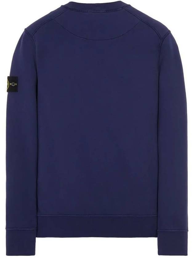 Wappen Patch Crew Neck Sweatshirt Dark Blue - STONE ISLAND - BALAAN 4