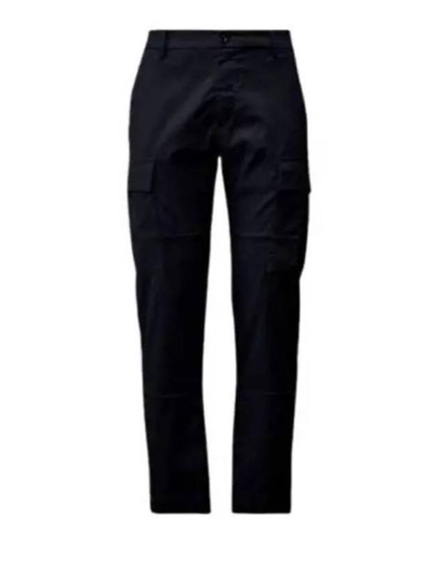 Technical Panama Ergonomic Cargo Straight Pants Navy - CP COMPANY - BALAAN 2