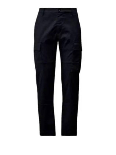 Technical Panama Ergonomic Cargo Straight Pants Navy - CP COMPANY - BALAAN 2