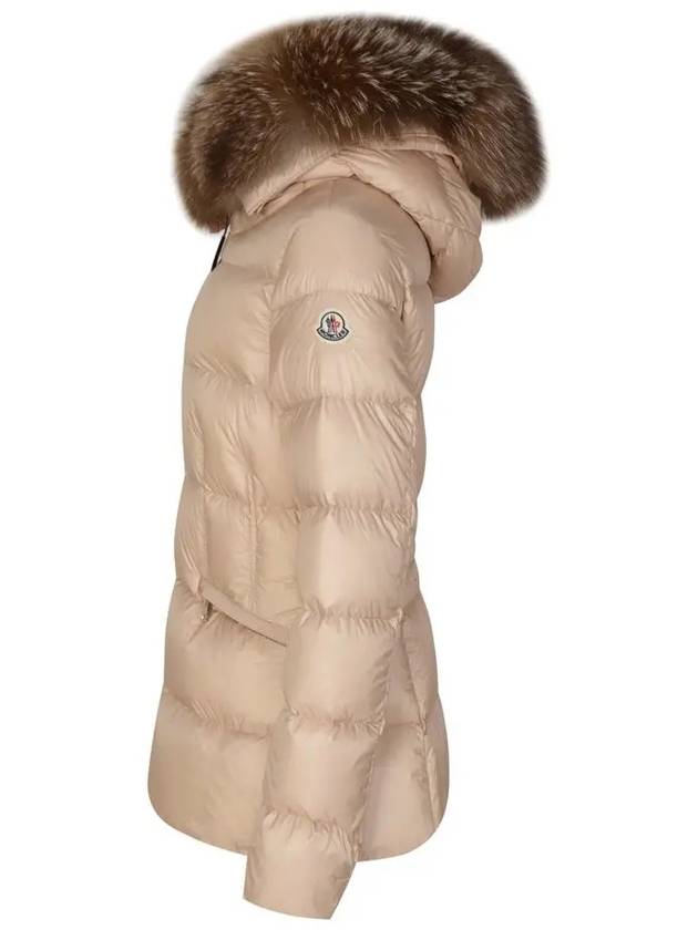 BOED fur quilting padded jacket beige 1A000 95 595FE 239 - MONCLER - BALAAN 3