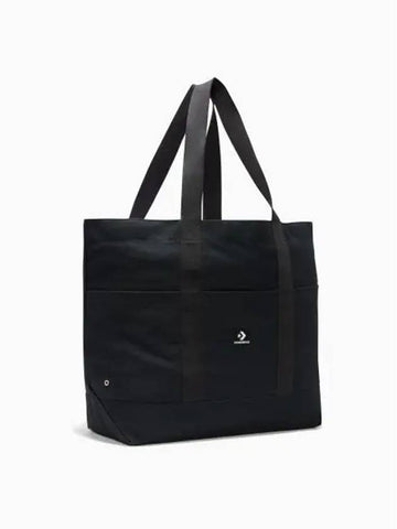 Premium Heavyweight Canvas Tote Bag Black 10026988 A01 - CONVERSE - BALAAN 1