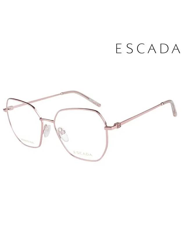 Glasses Frame VES C87 08H1 Square Metal Women s - ESCADA - BALAAN 2