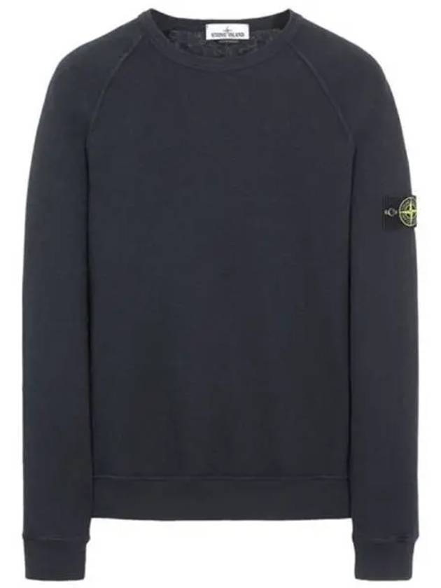 Wappen Patch Round Sweatshirt Navy - STONE ISLAND - BALAAN 2