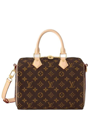 Speedy Bandouliere 25 Monogram Classic Tote Bag Brown - LOUIS VUITTON - BALAAN 1