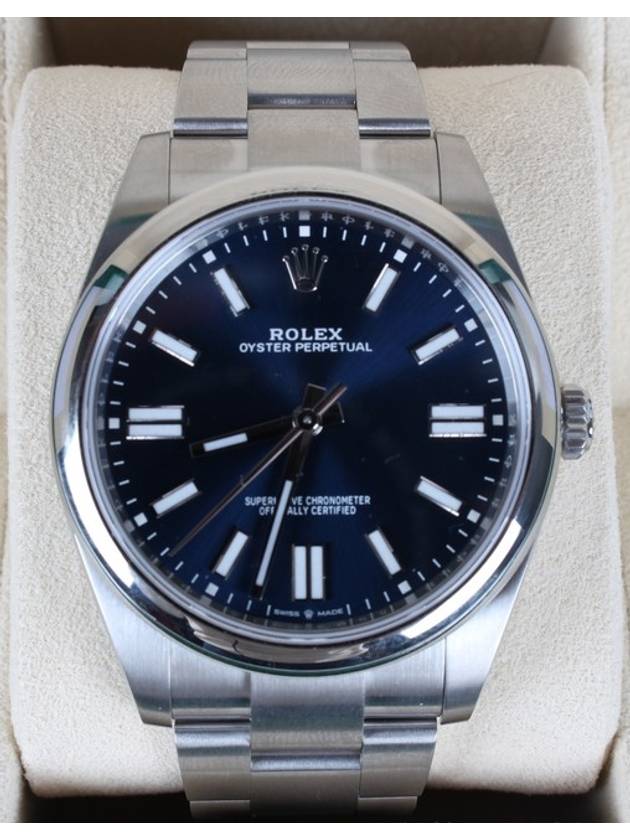 Rolex Oyster Perpetual 41 Blue Edition 22 Years - ROLEX - BALAAN 3