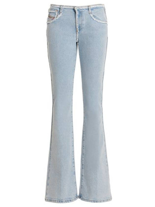 Women's 1969 D Evie Bootcut Jeans Light Blue - DIESEL - BALAAN.