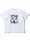 Colorful Flower Seoul Night T-Shirt White - GRAN TURISMO - BALAAN 1